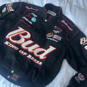 Vintage Budweiser Racing Jacket